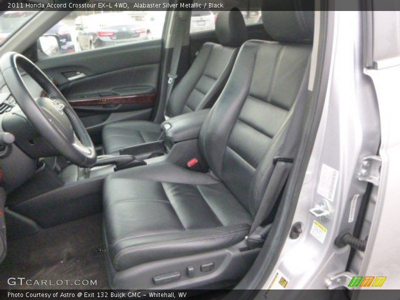 Alabaster Silver Metallic / Black 2011 Honda Accord Crosstour EX-L 4WD
