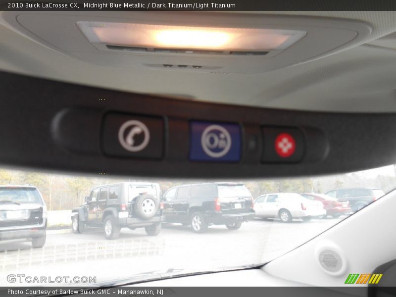 Midnight Blue Metallic / Dark Titanium/Light Titanium 2010 Buick LaCrosse CX