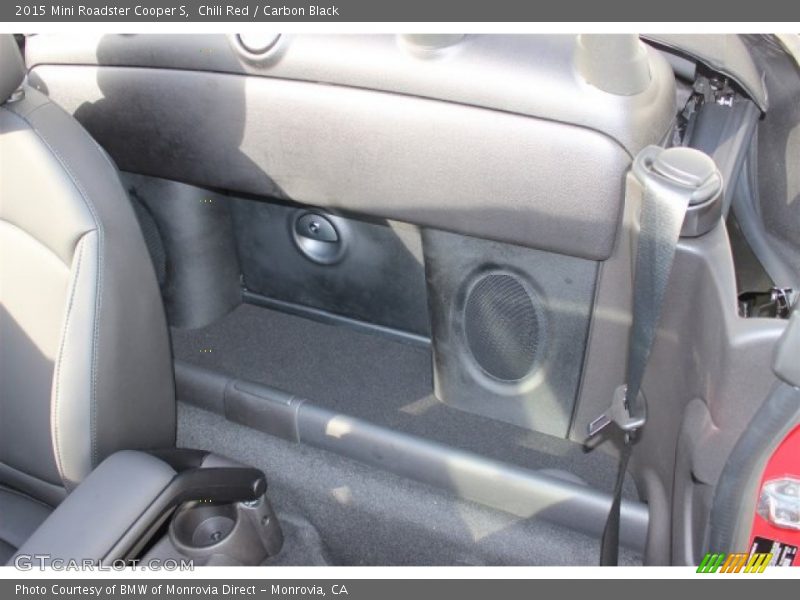 Chili Red / Carbon Black 2015 Mini Roadster Cooper S
