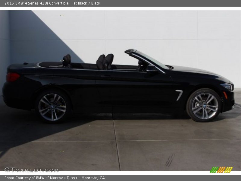 Jet Black / Black 2015 BMW 4 Series 428i Convertible