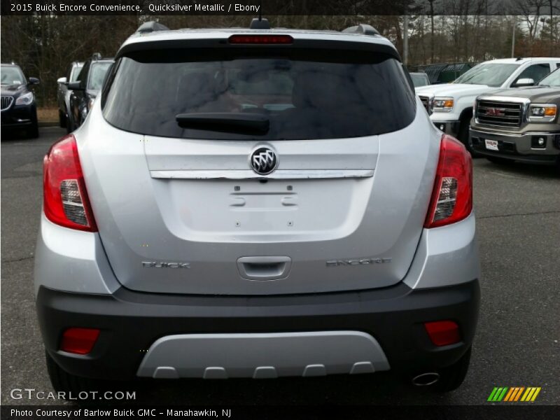 Quicksilver Metallic / Ebony 2015 Buick Encore Convenience