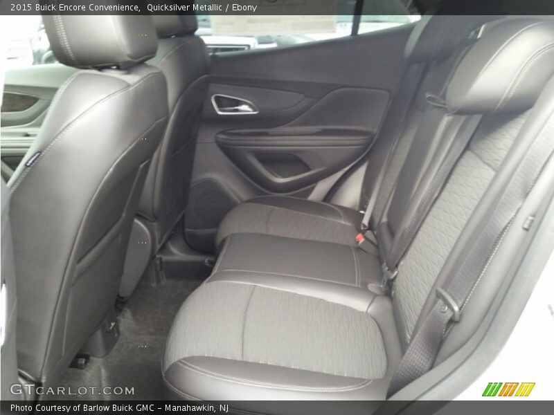 Rear Seat of 2015 Encore Convenience