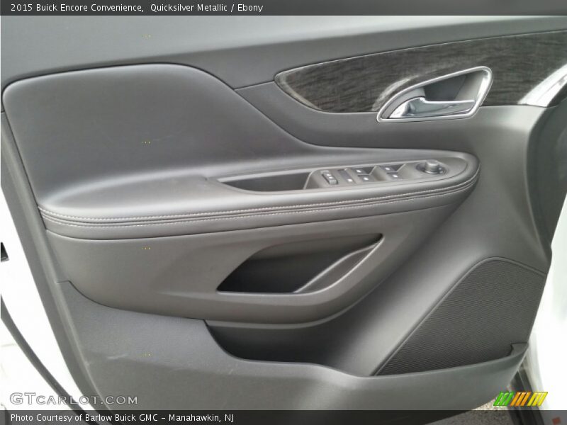 Quicksilver Metallic / Ebony 2015 Buick Encore Convenience