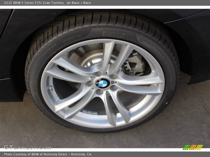 Jet Black / Black 2015 BMW 5 Series 535i Gran Turismo
