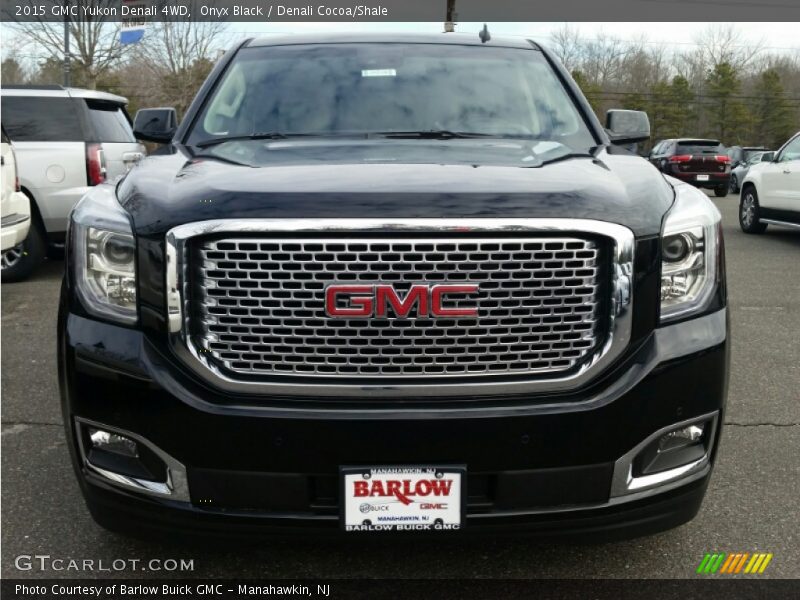 Onyx Black / Denali Cocoa/Shale 2015 GMC Yukon Denali 4WD