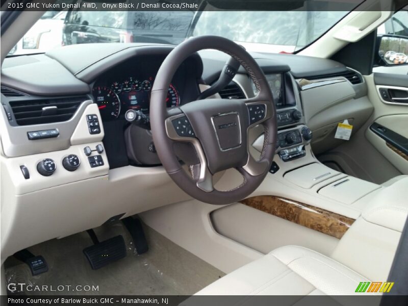 Onyx Black / Denali Cocoa/Shale 2015 GMC Yukon Denali 4WD