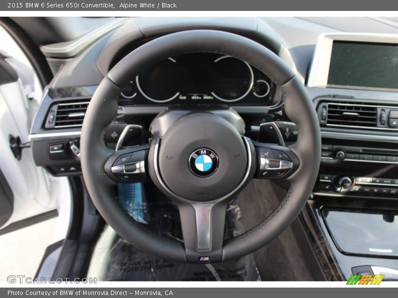  2015 6 Series 650i Convertible Steering Wheel