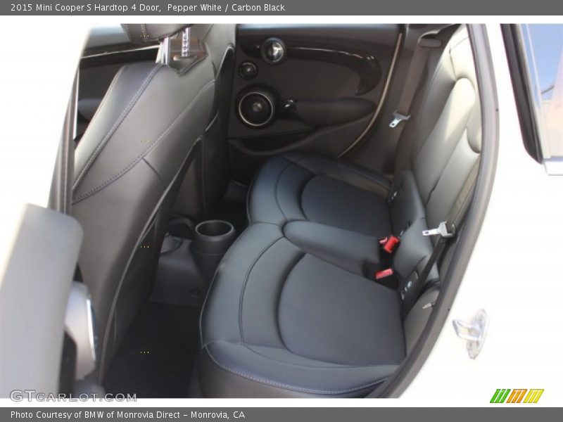 Pepper White / Carbon Black 2015 Mini Cooper S Hardtop 4 Door