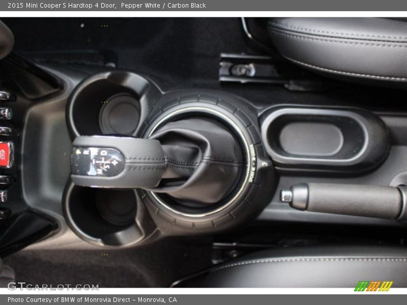 Pepper White / Carbon Black 2015 Mini Cooper S Hardtop 4 Door