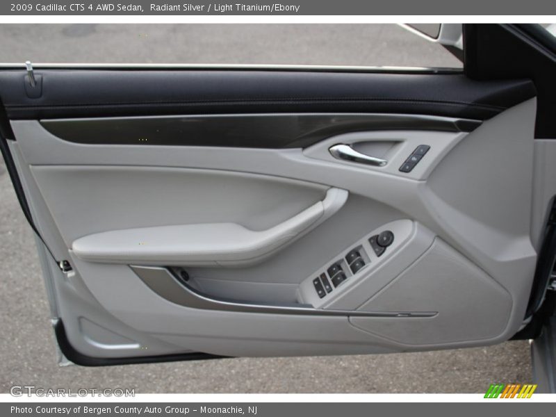 Radiant Silver / Light Titanium/Ebony 2009 Cadillac CTS 4 AWD Sedan