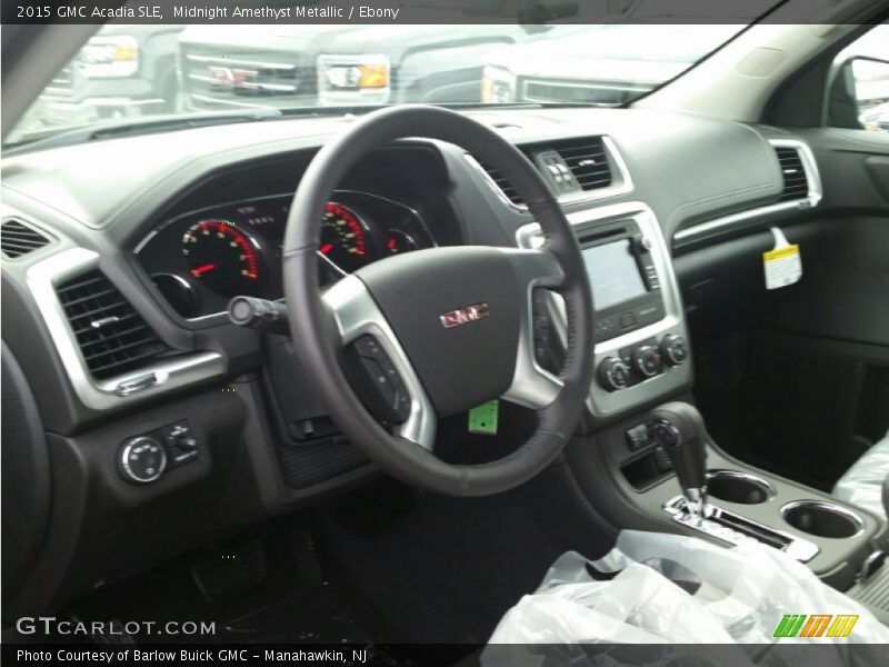 Midnight Amethyst Metallic / Ebony 2015 GMC Acadia SLE