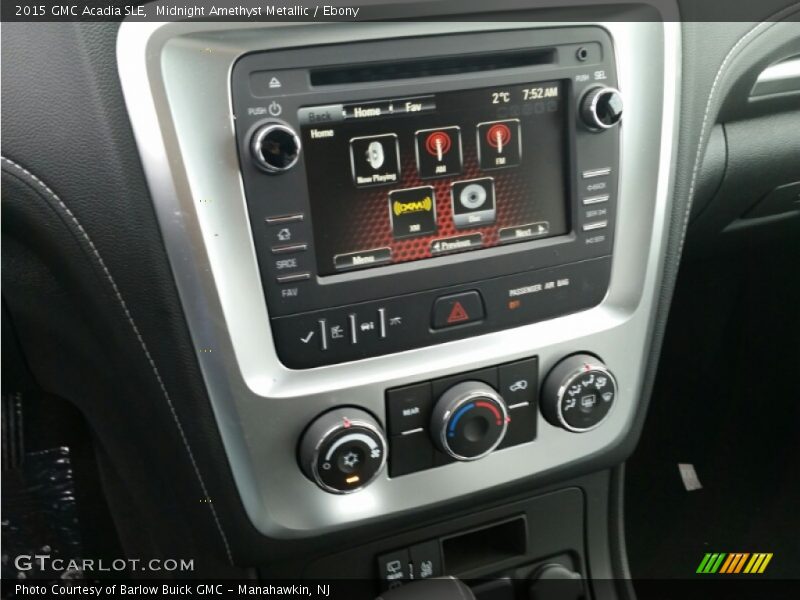 Midnight Amethyst Metallic / Ebony 2015 GMC Acadia SLE