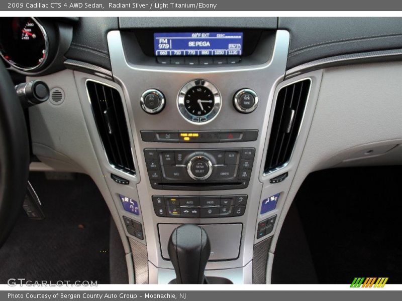 Radiant Silver / Light Titanium/Ebony 2009 Cadillac CTS 4 AWD Sedan