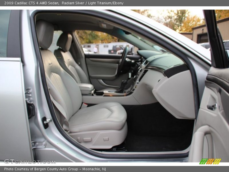 Radiant Silver / Light Titanium/Ebony 2009 Cadillac CTS 4 AWD Sedan