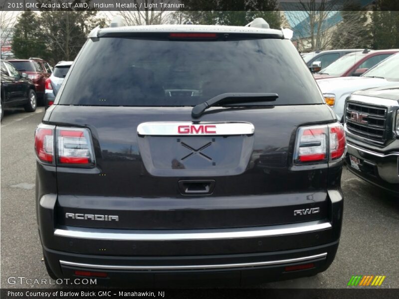 Iridium Metallic / Light Titanium 2015 GMC Acadia SLT AWD