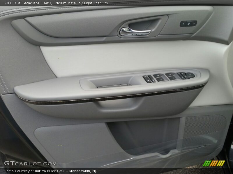 Iridium Metallic / Light Titanium 2015 GMC Acadia SLT AWD