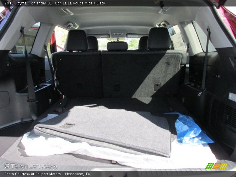 Ooh La La Rouge Mica / Black 2015 Toyota Highlander LE