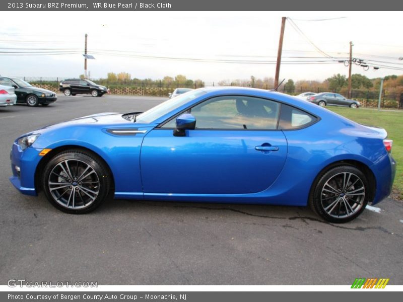 WR Blue Pearl / Black Cloth 2013 Subaru BRZ Premium