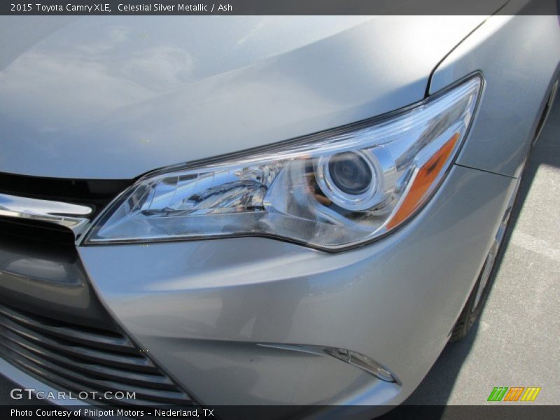 Celestial Silver Metallic / Ash 2015 Toyota Camry XLE