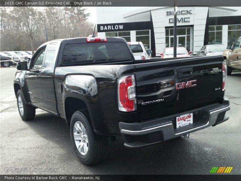 Onyx Black / Jet Black 2015 GMC Canyon SLE Extended Cab