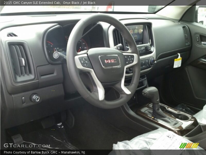 Onyx Black / Jet Black 2015 GMC Canyon SLE Extended Cab