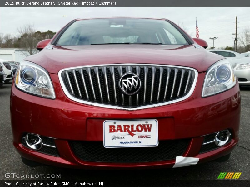 Crystal Red Tintcoat / Cashmere 2015 Buick Verano Leather