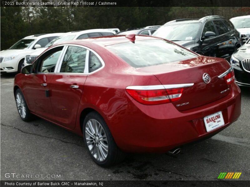 Crystal Red Tintcoat / Cashmere 2015 Buick Verano Leather