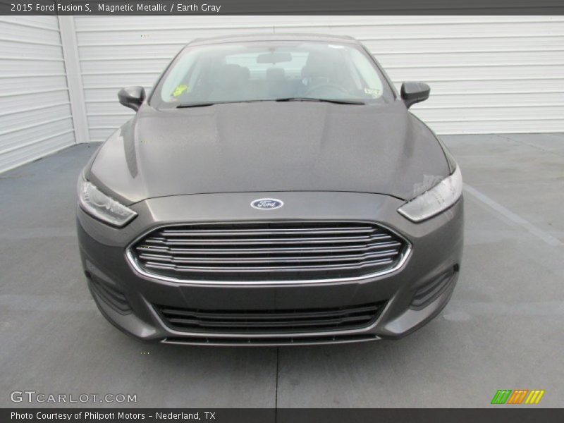 Magnetic Metallic / Earth Gray 2015 Ford Fusion S