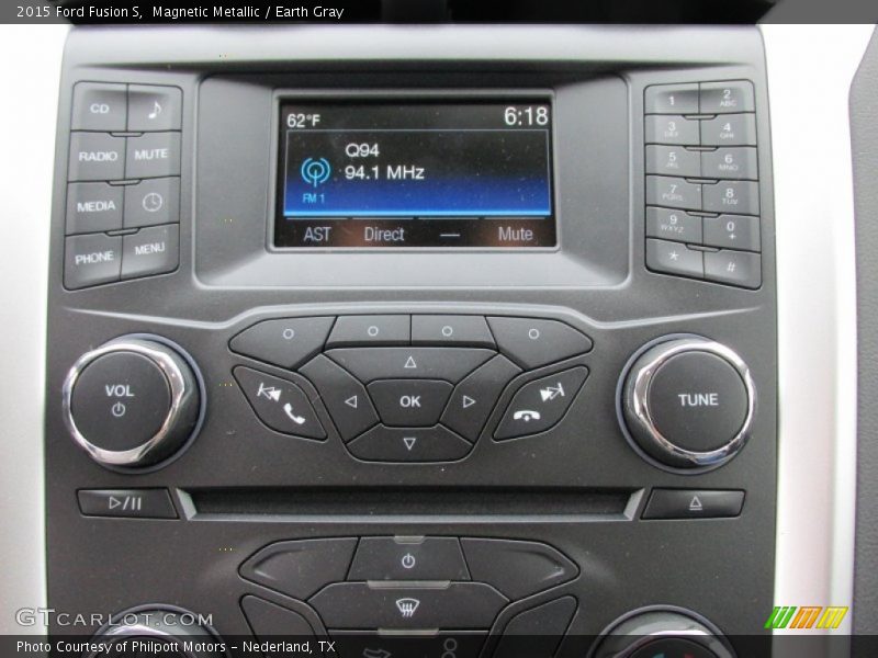 Controls of 2015 Fusion S