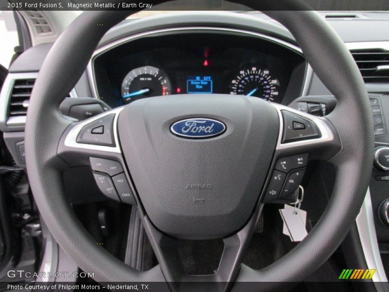  2015 Fusion S Steering Wheel