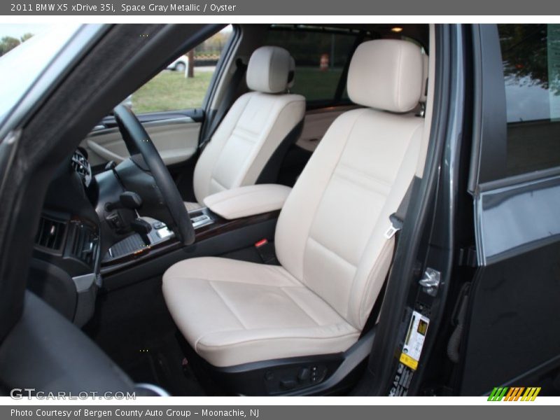 Space Gray Metallic / Oyster 2011 BMW X5 xDrive 35i
