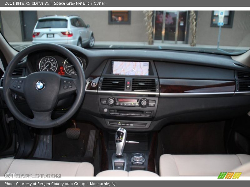 Space Gray Metallic / Oyster 2011 BMW X5 xDrive 35i