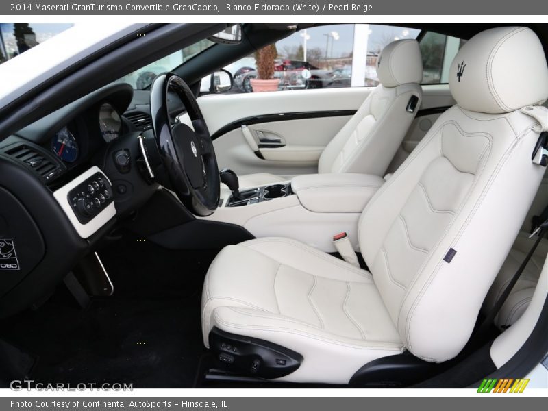 Front Seat of 2014 GranTurismo Convertible GranCabrio