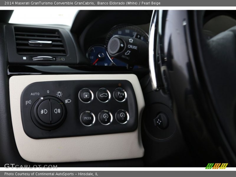 Controls of 2014 GranTurismo Convertible GranCabrio