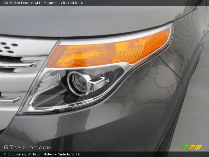 Magnetic / Charcoal Black 2015 Ford Explorer XLT