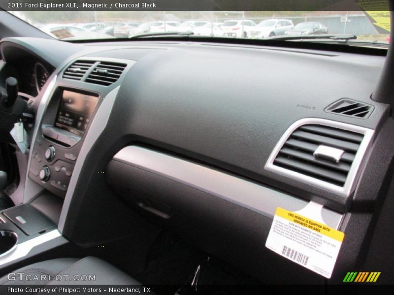 Magnetic / Charcoal Black 2015 Ford Explorer XLT