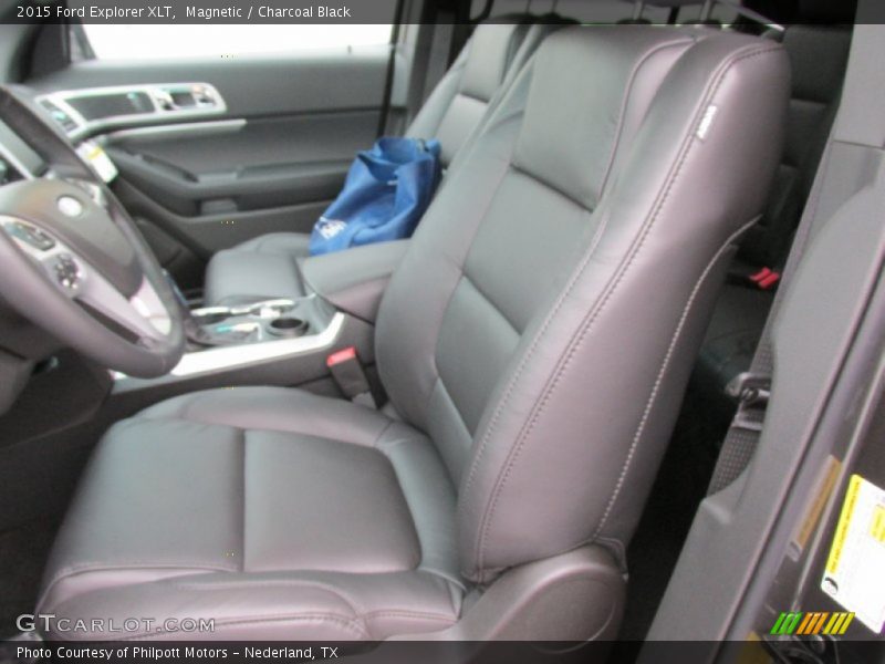 Magnetic / Charcoal Black 2015 Ford Explorer XLT