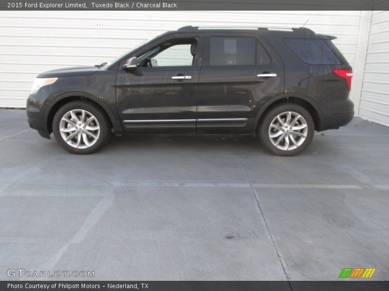 Tuxedo Black / Charcoal Black 2015 Ford Explorer Limited