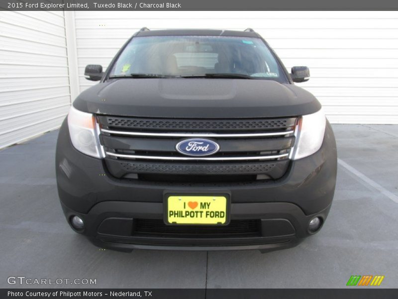 Tuxedo Black / Charcoal Black 2015 Ford Explorer Limited