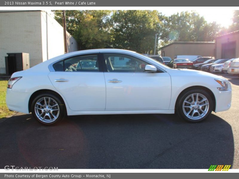 Pearl White / Cafe Latte 2013 Nissan Maxima 3.5 S