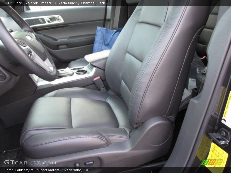 Tuxedo Black / Charcoal Black 2015 Ford Explorer Limited