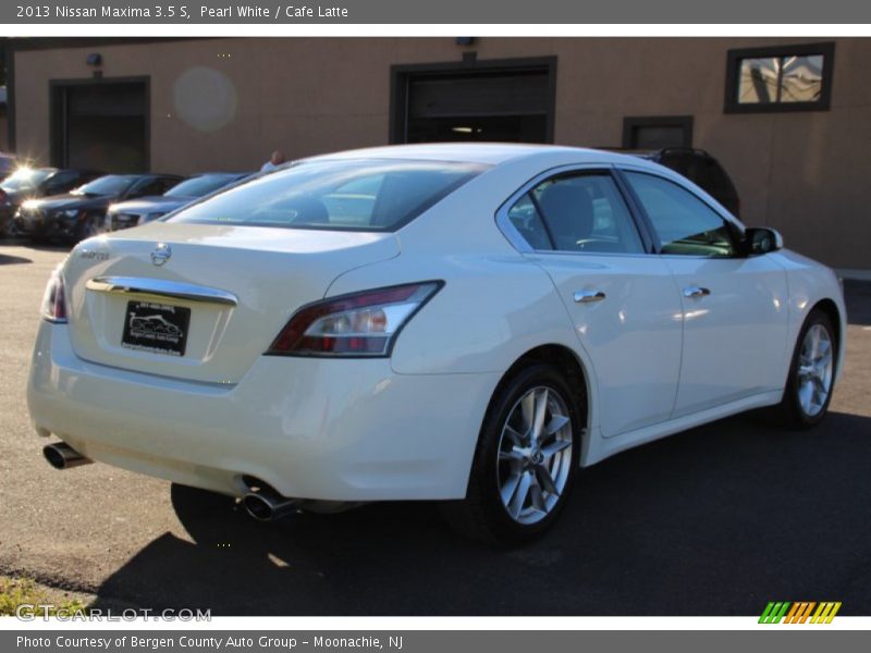 Pearl White / Cafe Latte 2013 Nissan Maxima 3.5 S