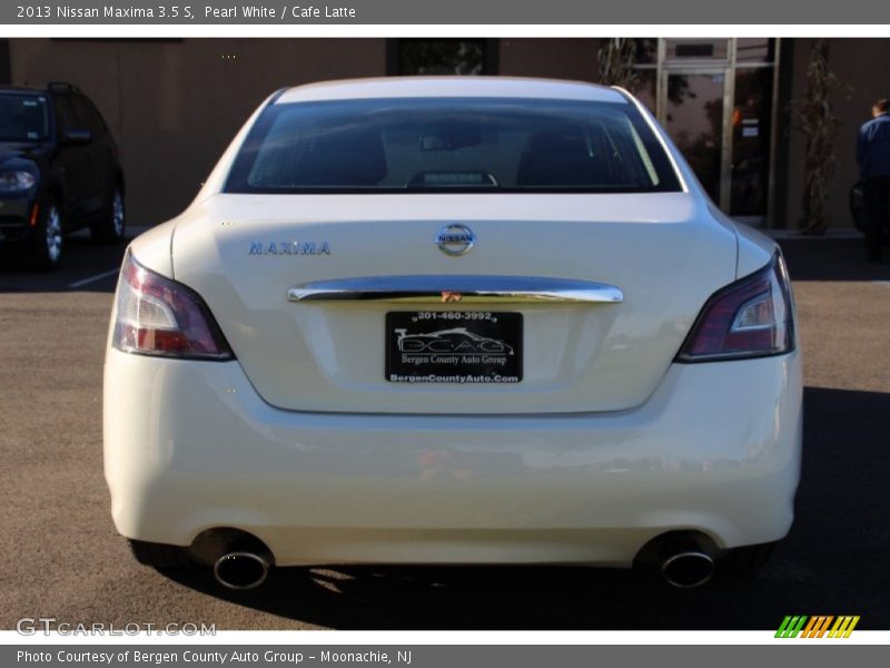 Pearl White / Cafe Latte 2013 Nissan Maxima 3.5 S