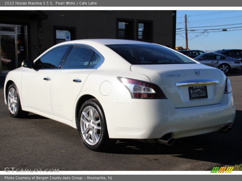 Pearl White / Cafe Latte 2013 Nissan Maxima 3.5 S