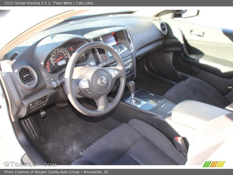Pearl White / Cafe Latte 2013 Nissan Maxima 3.5 S