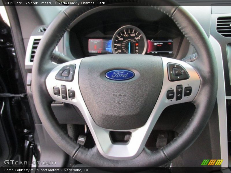 Tuxedo Black / Charcoal Black 2015 Ford Explorer Limited