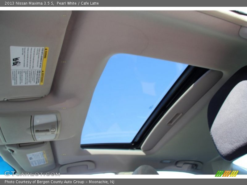 Pearl White / Cafe Latte 2013 Nissan Maxima 3.5 S