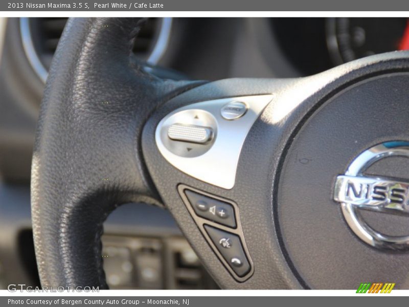 Pearl White / Cafe Latte 2013 Nissan Maxima 3.5 S