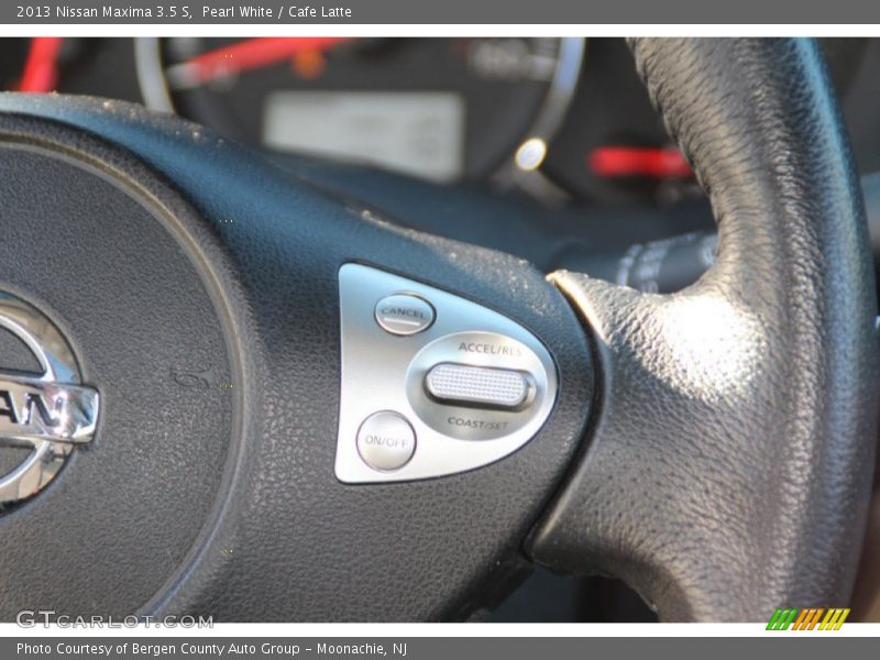 Pearl White / Cafe Latte 2013 Nissan Maxima 3.5 S