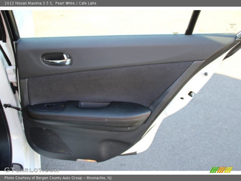 Pearl White / Cafe Latte 2013 Nissan Maxima 3.5 S